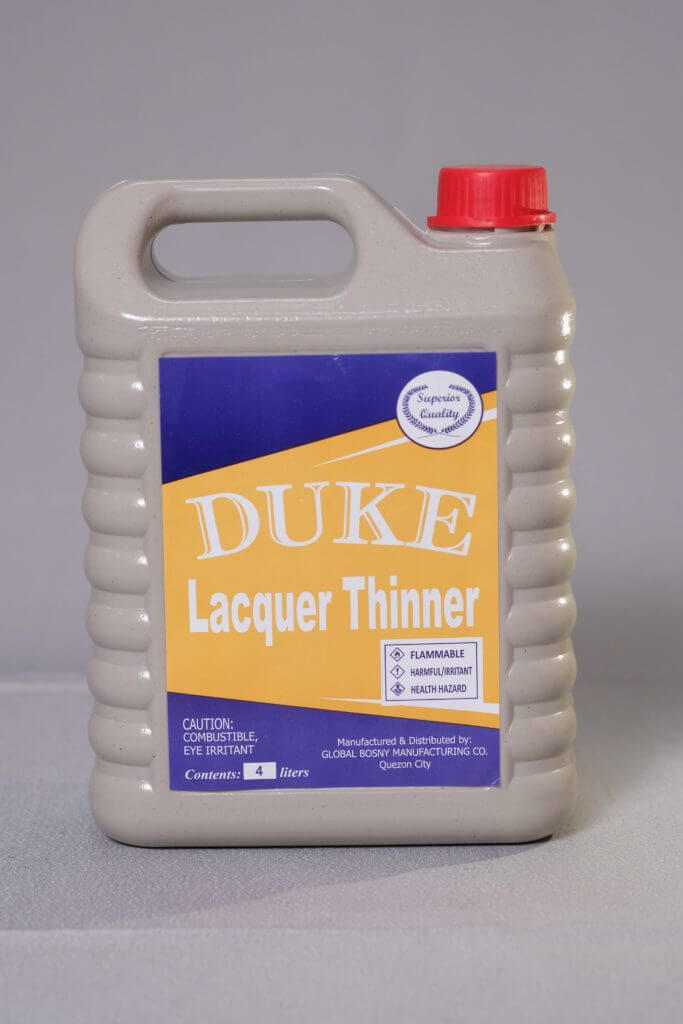 duke lacquer thinner 4l square