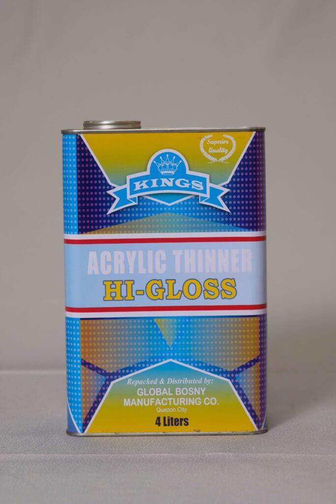 hi gloss acrylic thinner lithograph