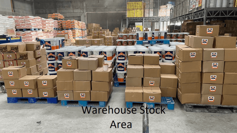 10. warehouse stock area